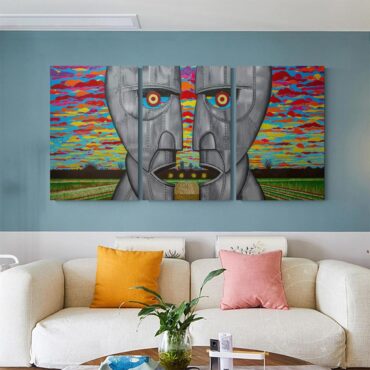 The Division Bell Painting Art Pink Floyd Poster Pink Floyd Canvas The Division Bell Painting Art Pink Floyd Poster Pink Floyd Canvas