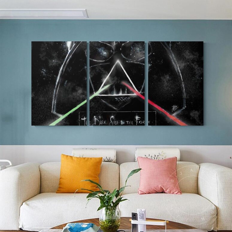 the dark side of the force Pink Floyd Poster Pink Floyd Canvas the dark side of the force Pink Floyd Poster Pink Floyd Canvas