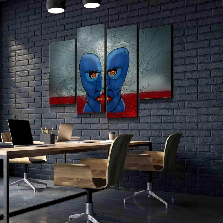 Pink Floyd Roses Division Bell Poster Canvas