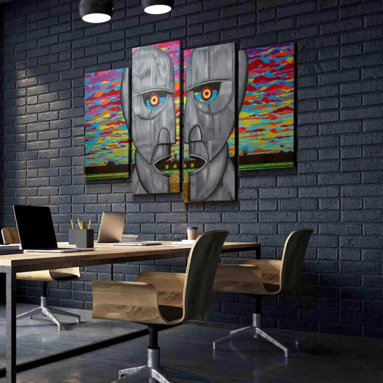 The Division Bell Painting Art Pink Floyd Poster Pink Floyd Canvas The Division Bell Painting Art Pink Floyd Poster Pink Floyd Canvas