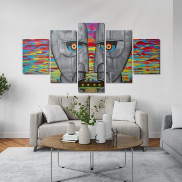 The Division Bell Painting Art Pink Floyd Poster Pink Floyd Canvas