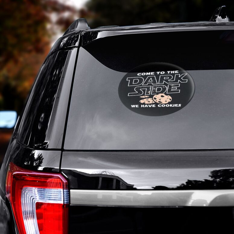 Come To The Dark Side We Have Cookies Pink Floyd Car Sticker Decal