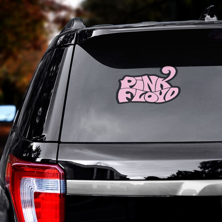 Pink Floyd 1974 Car Sticker Decal Pink Floyd 1974 Car Sticker Decal