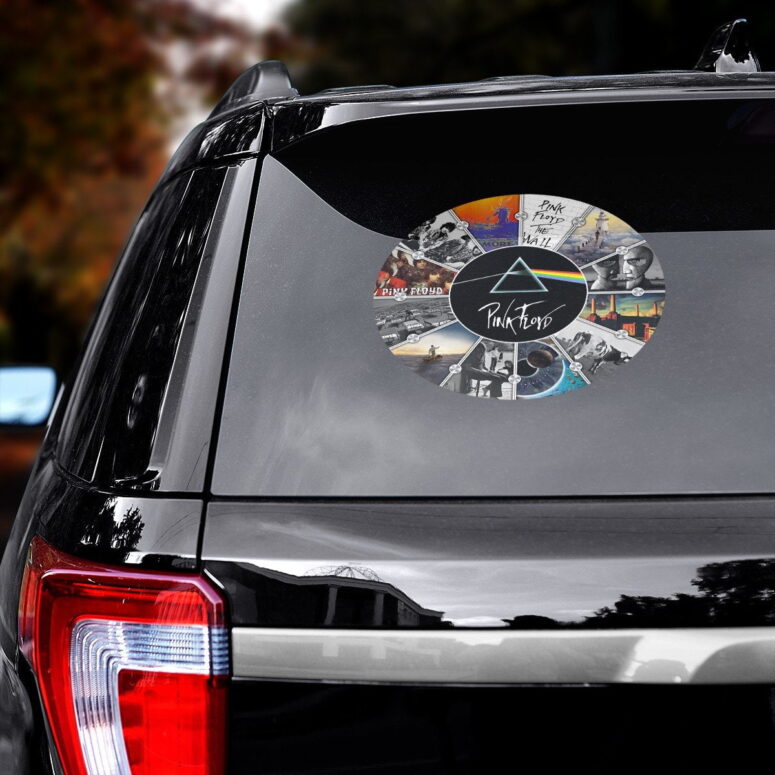 Pink Floyd Album Collage Car Sticker Decal