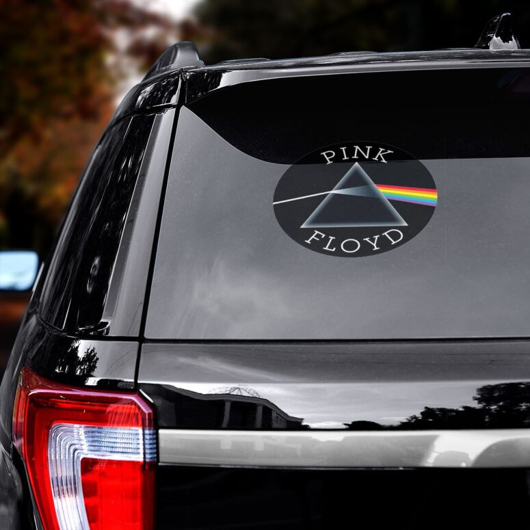 Pink Floyd x Dark Side Of The Moon Car Sticker Decal