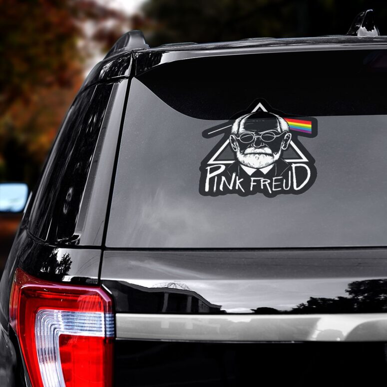 Pink Freud Pink Floyd Car Sticker Decal Pink Freud Pink Floyd Car Sticker Decal