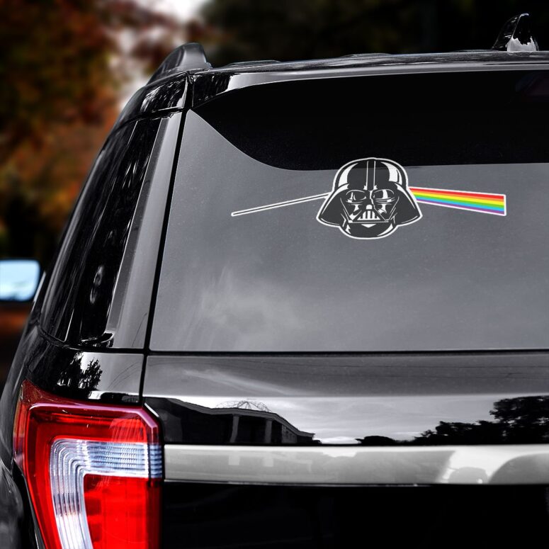 Welcome to the dark side of the moon Pink Floyd Car Sticker Decal