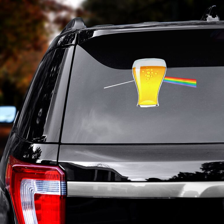 Wish You Were Beer Pink Floyd Car Sticker Decal Wish You Were Beer Pink Floyd Car Sticker Decal