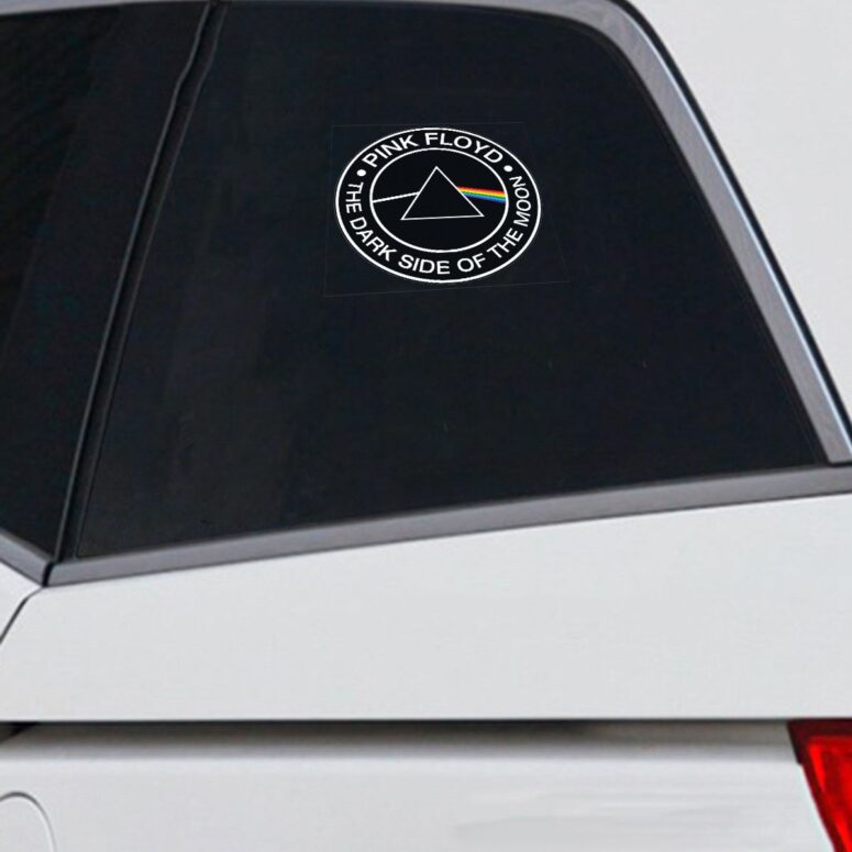 Dark Side Of The Moon Pink Floyd Car Sticker Decal