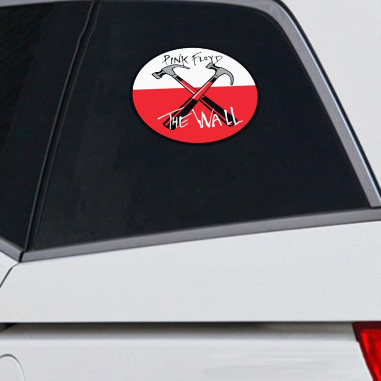Pink Floyd The Wall Logo Car Sticker Decal Pink Floyd The Wall Logo Car Sticker Decal
