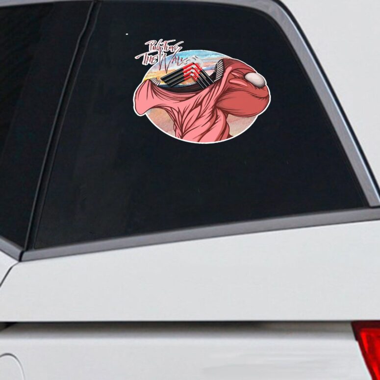 Pink Floyd The Wall Version 2 Car Sticker Decal Pink Floyd The Wall Version 2 Car Sticker Decal