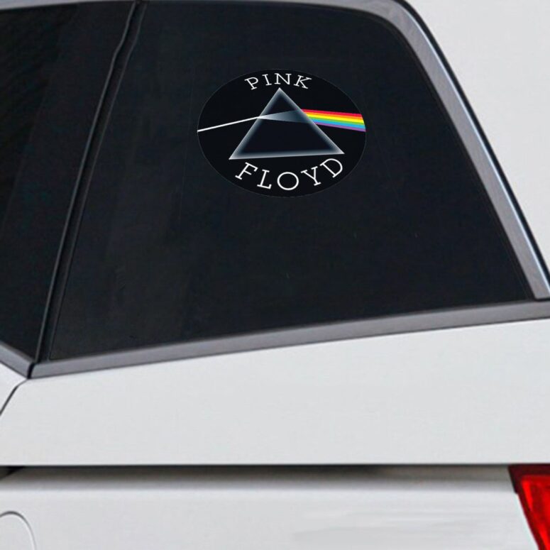 Pink Floyd x Dark Side Of The Moon Car Sticker Decal