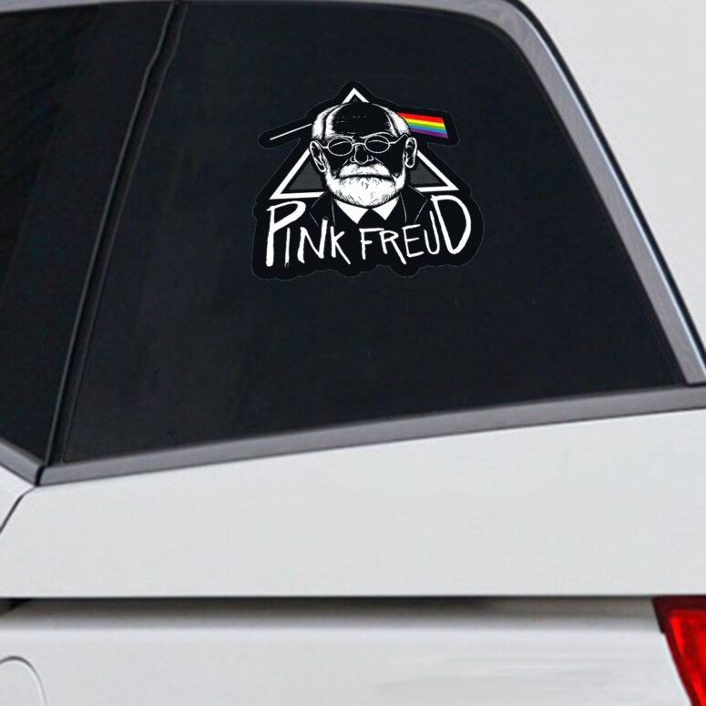 Pink Freud Pink Floyd Car Sticker Decal Pink Freud Pink Floyd Car Sticker Decal