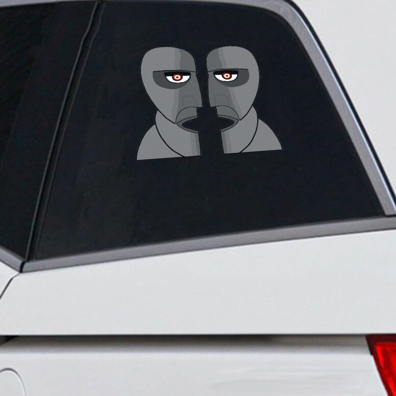 The Division Bell Pink Floyd Car Sticker Decal The Division Bell Pink Floyd Car Sticker Decal