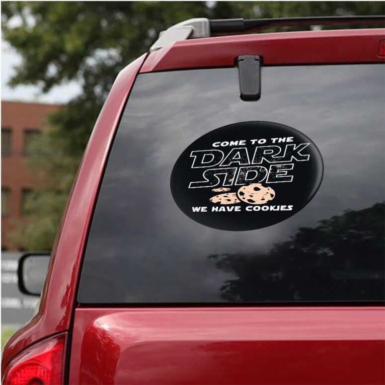 Come To The Dark Side We Have Cookies Pink Floyd Car Sticker Decal