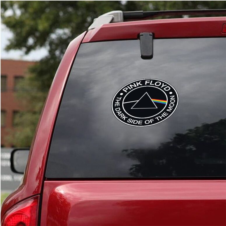 Dark Side Of The Moon Pink Floyd Car Sticker Decal
