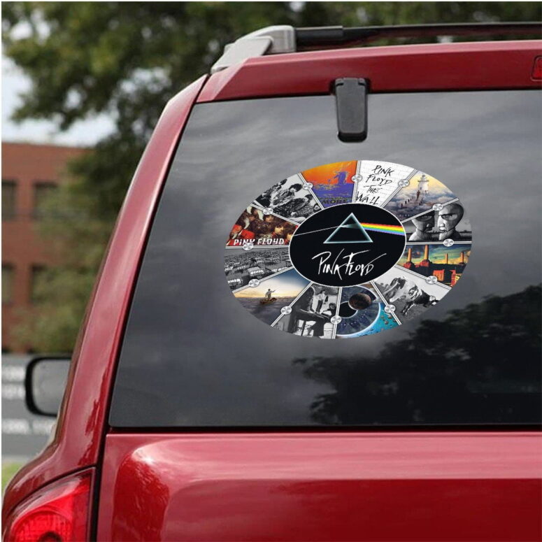 Pink Floyd Album Collage Car Sticker Decal