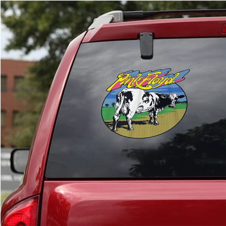 Pink Floyd Distant Bells Atom Heart Mother Car Sticker Decal