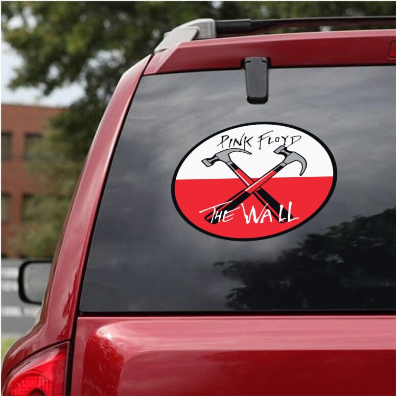 Pink Floyd The Wall Logo Car Sticker Decal Pink Floyd The Wall Logo Car Sticker Decal