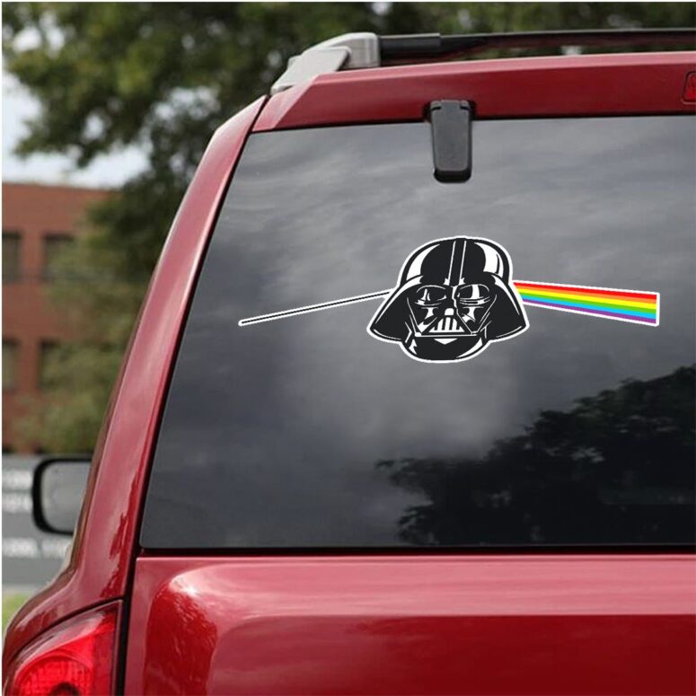 Welcome to the dark side of the moon Pink Floyd Car Sticker Decal