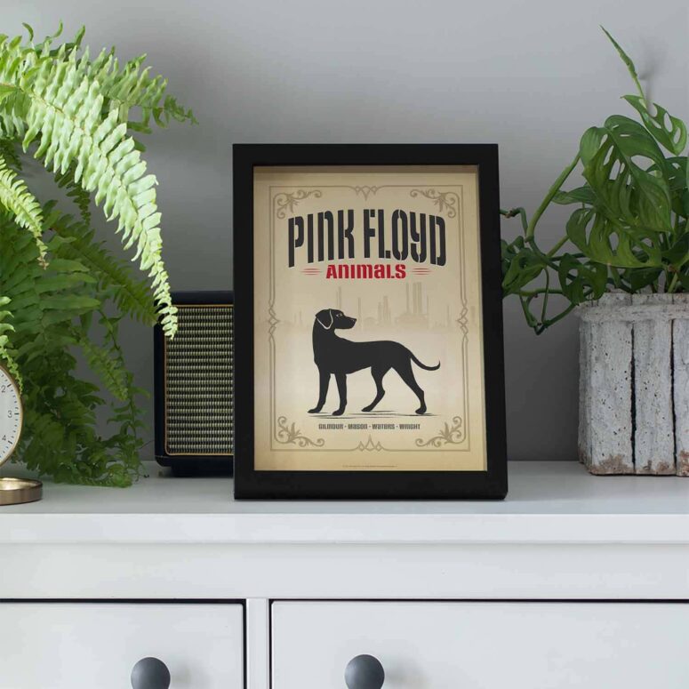 Pink Floyd Poster - Dogs Animals Album