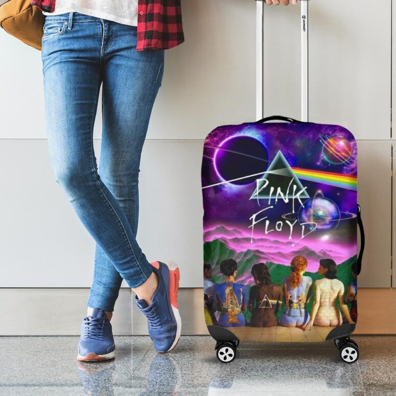 Album Illustration DSOTM Pink Floyd Luggage Cover Album Illustration DSOTM Pink Floyd Luggage Cover