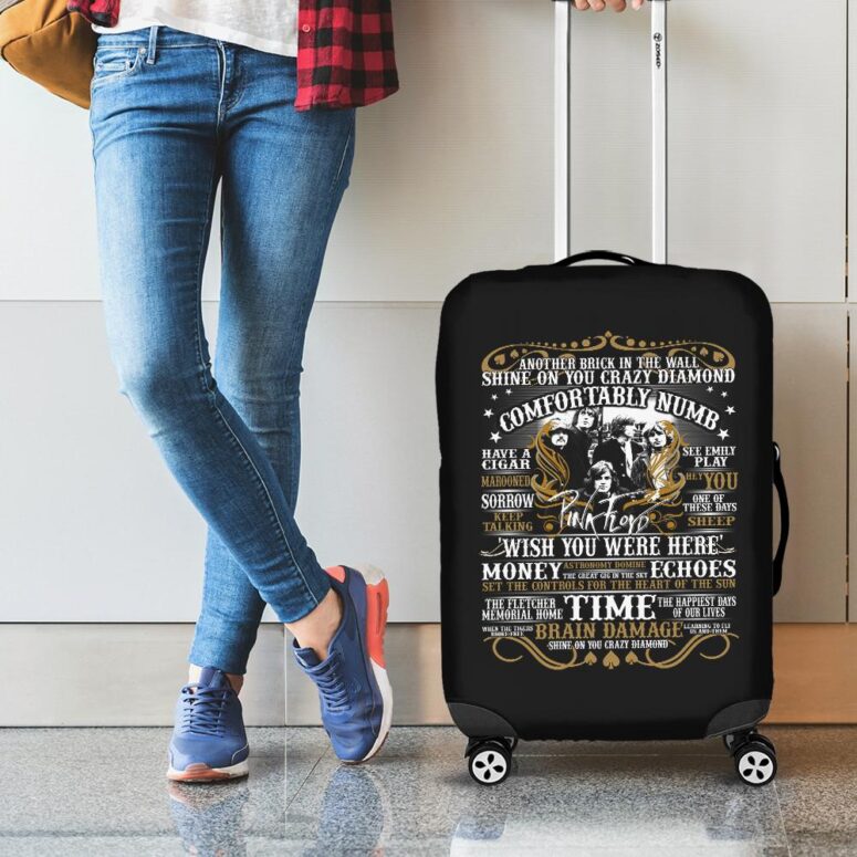 All Time Together All Song Music Pink Floyd Luggage Cover