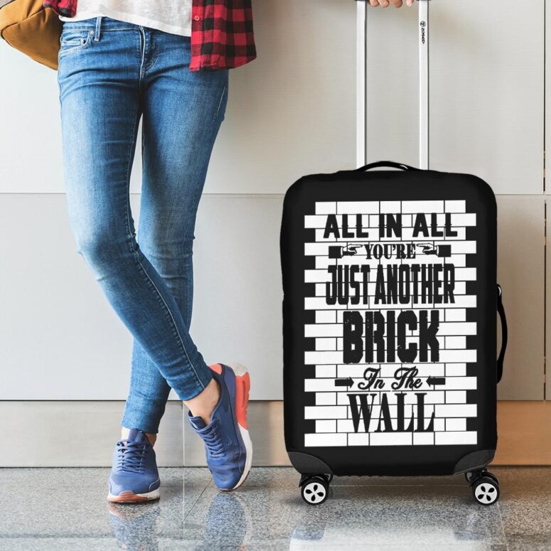 All in all its just another brick in the wall Pink Floyd Luggage Cover