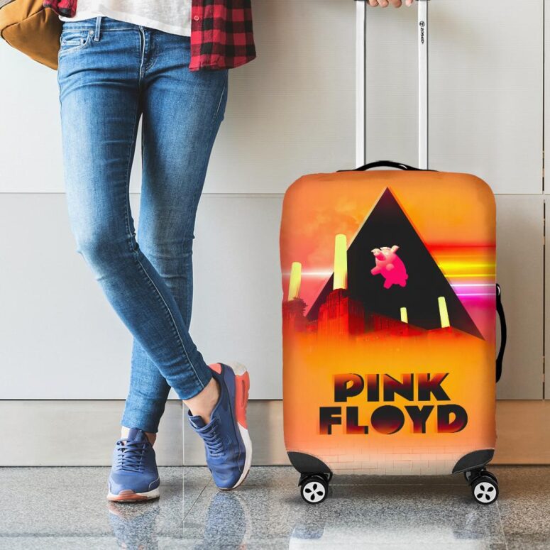 Animals Flying Pig Pink Floyd Luggage Cover