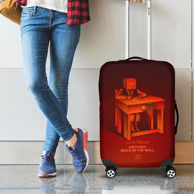 Another Brick In The Wall Fan Art Pink Floyd Luggage Cover Another Brick In The Wall Fan Art Pink Floyd Luggage Cover