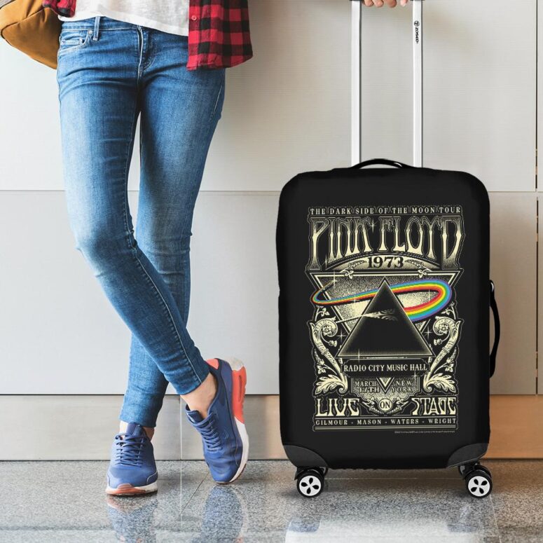 Dark Side of The Moon Tour 1973 Radio City Music Hall Concert New York Pink Floyd Luggage Cover