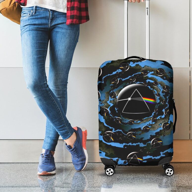 Good bye Blue Sky Dark Side Of the Moon Pink Floyd Luggage Cover