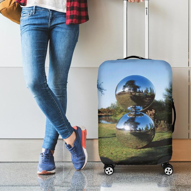 Interstellar Balls 2003 Pink Floyd Luggage Cover Interstellar Balls 2003 Pink Floyd Luggage Cover