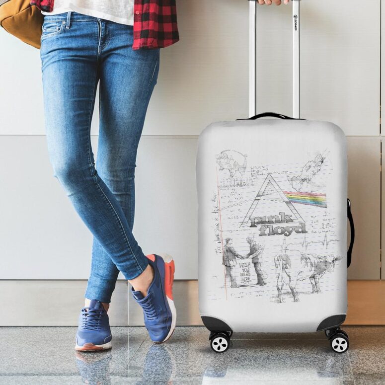 Pink Floyd Album Art Sketches Luggage Cover