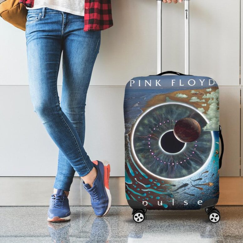 Pink Floyd Pulse Poster Luggage Cover Pink Floyd Pulse Poster Luggage Cover