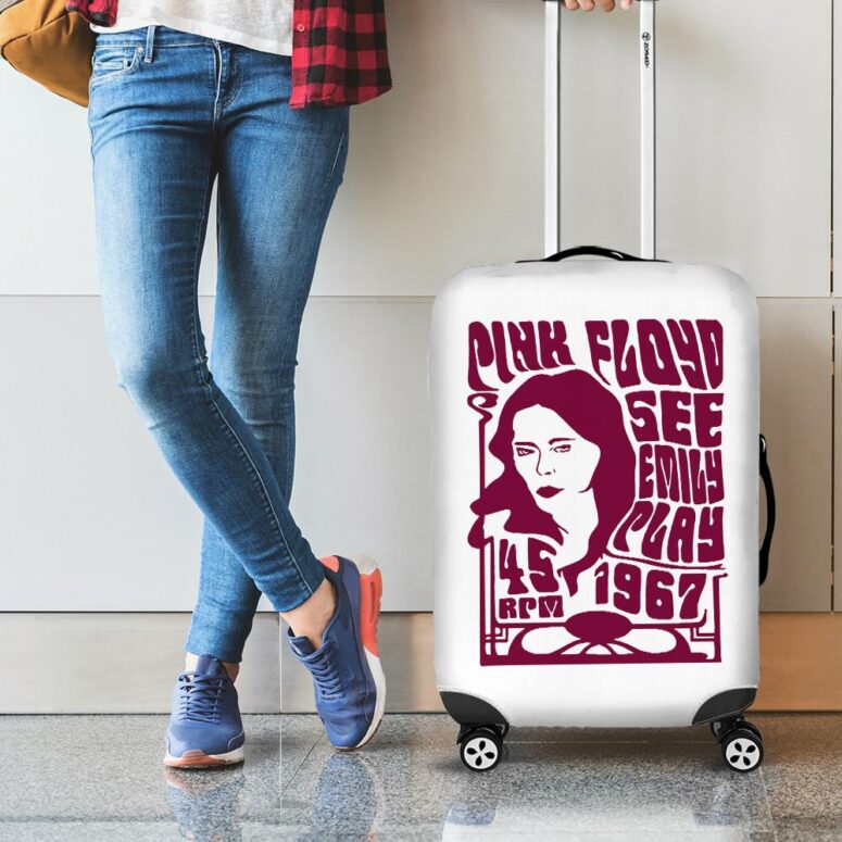 Pink Floyd See emily play 1967 Luggage Cover