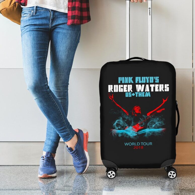 Pink Floyds Roger Waters US x Them World Tour 2018 Luggage Cover Pink Floyds Roger Waters US x Them World Tour 2018 Luggage Cover