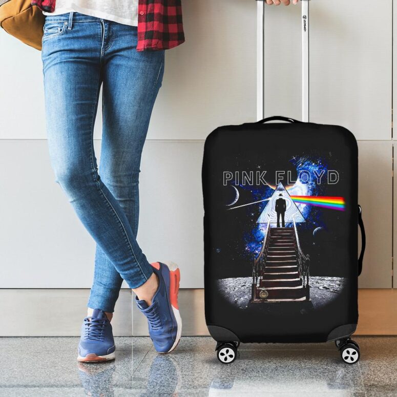 Stairway To The Moon Pink Floyd Luggage Cover