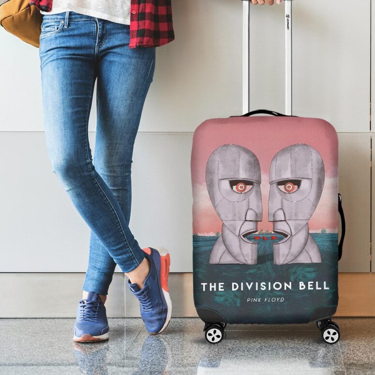 The Division Bell Illustration Pink Floyd Luggage Cover The Division Bell Illustration Pink Floyd Luggage Cover