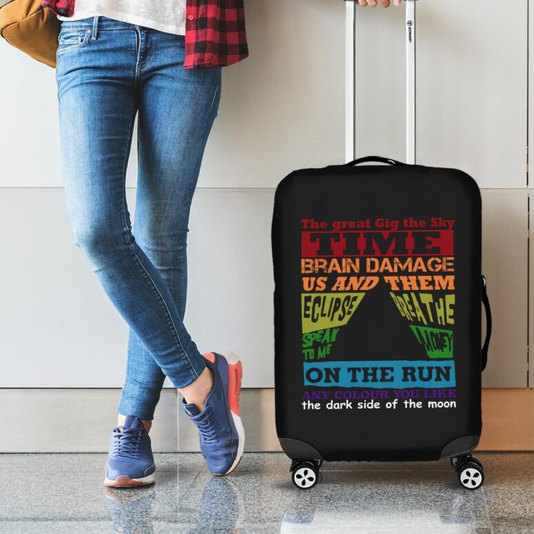 The Great Gig in the Sky Time DSOTM On the Run Breathe Pink Floyd Album Luggage Cover The Great Gig in the Sky Time DSOTM On the Run Breathe Pink Floyd Album Luggage Cover