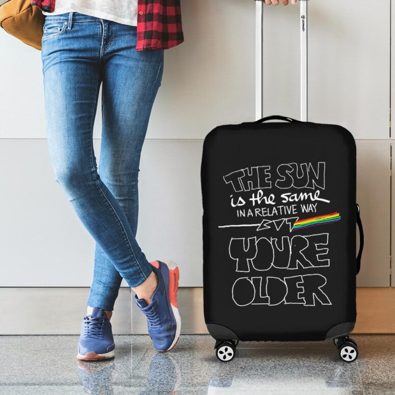 The Sun Is The Same In A Relative Way Pink Floyd Luggage Cover