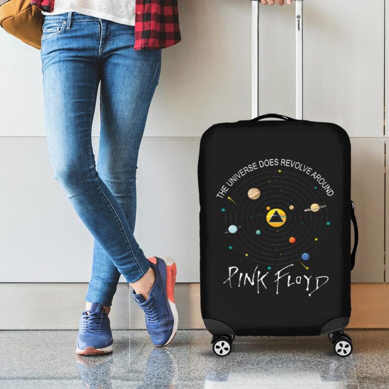 The Universe does Revolve Around Pink Floyd Luggage Cover The Universe does Revolve Around Pink Floyd Luggage Cover