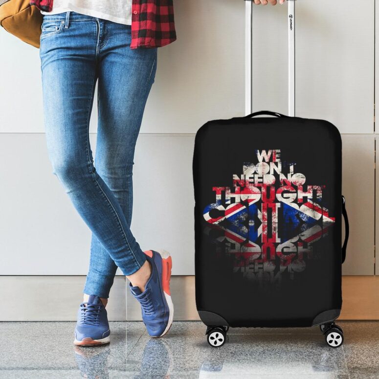 We Dont Need No Thought Control Pink Floyd Luggage Cover We Dont Need No Thought Control Pink Floyd Luggage Cover