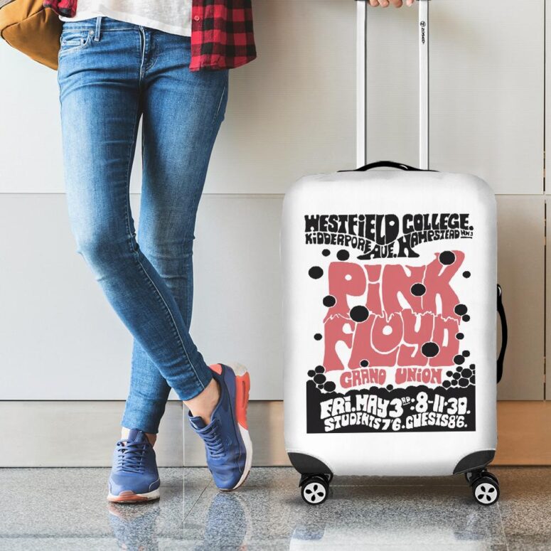 Westfield College Hampstead Concert 1968 Pink Floyd Luggage Cover Westfield College Hampstead Concert 1968 Pink Floyd Luggage Cover