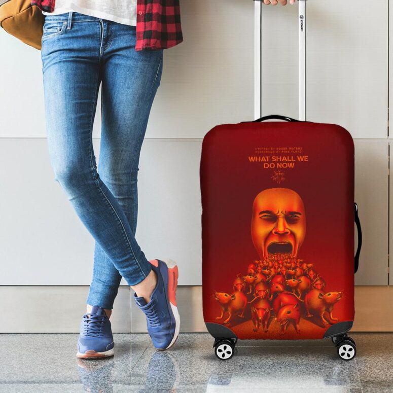 What Shall We Do Now Fan Art Pink Floyd Luggage Cover What Shall We Do Now Fan Art Pink Floyd Luggage Cover