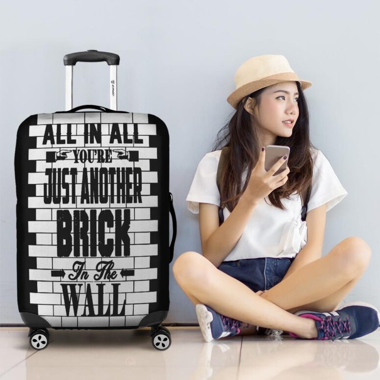 All in all its just another brick in the wall Pink Floyd Luggage Cover