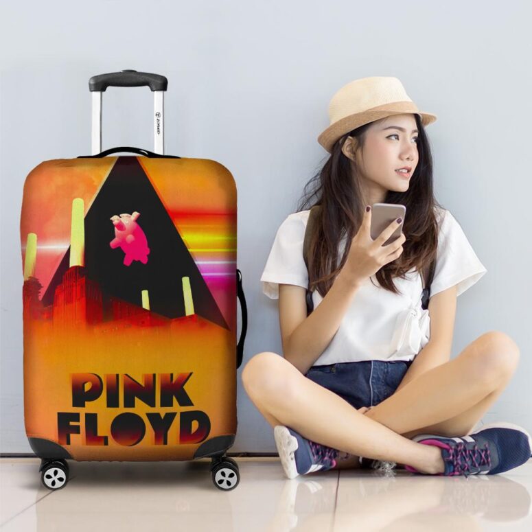 Animals Flying Pig Pink Floyd Luggage Cover