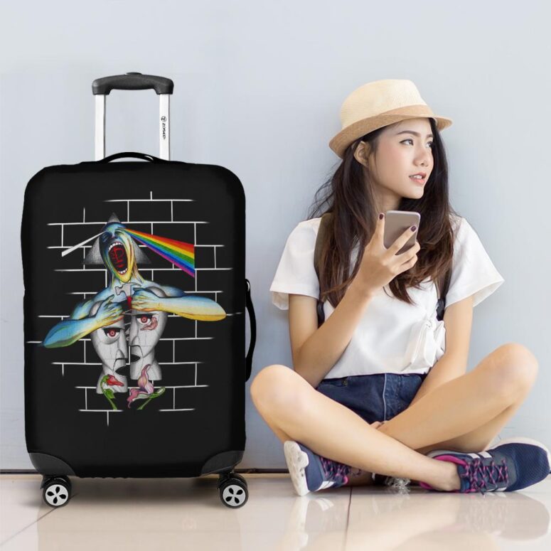 Division Bell Meets The Dark Side Of The Wall Pink Floyd Luggage Cover