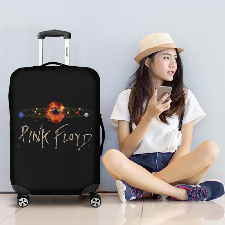 GALAXY Dark Side Of The Moon Pink Floyd Luggage Cover GALAXY Dark Side Of The Moon Pink Floyd Luggage Cover