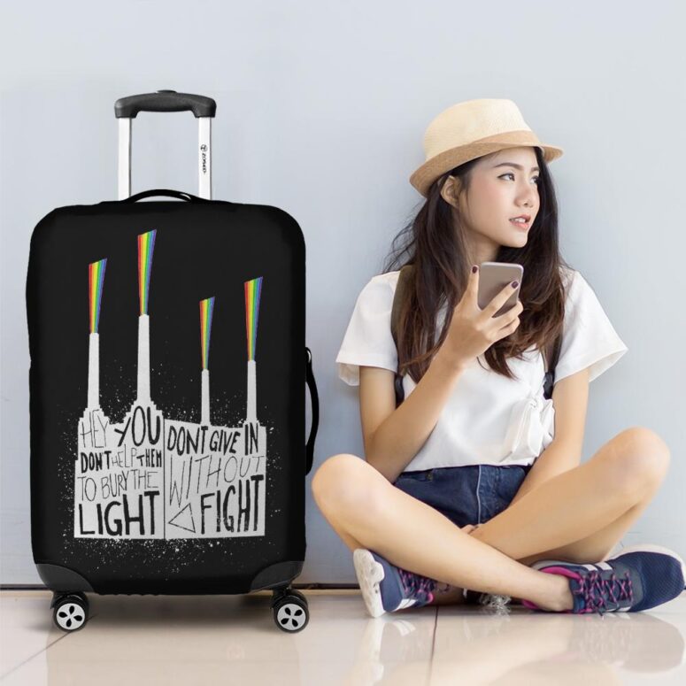 Hey you dont help them to bury the light Dont give in without a fight Pink Floyd Luggage Cover Hey you dont help them to bury the light Dont give in without a fight Pink Floyd Luggage Cover